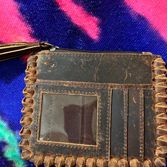 Brand New Real Leather Hair on Hide Credit Card/Driver's License and Coin Wallet - Picture 5 of 5
